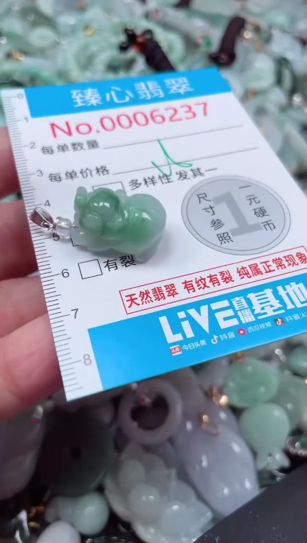 颈饰未镶嵌翡翠6237