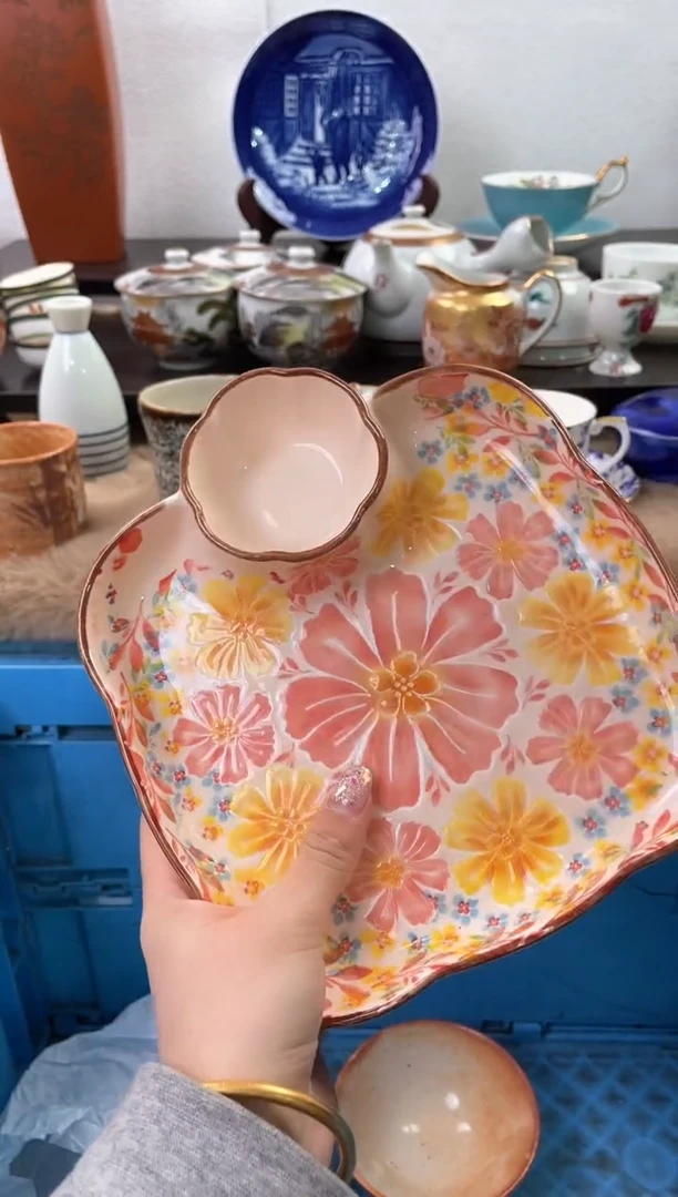 【闪购商品】瓷片海外中古回流瓷器 默认瑕疵慎拍