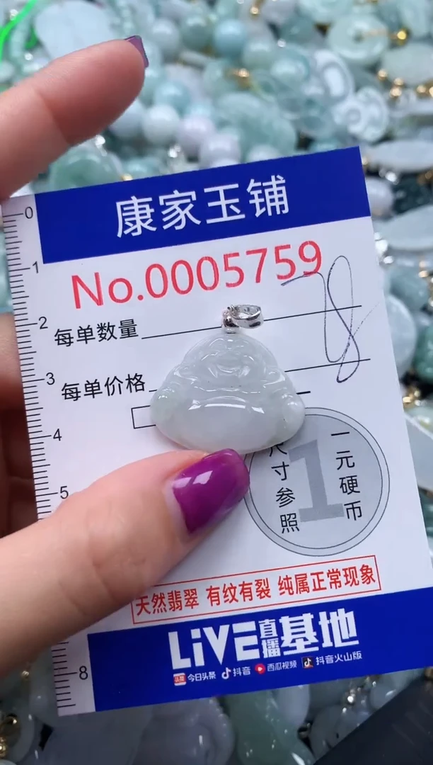 颈饰未镶嵌翡翠5759