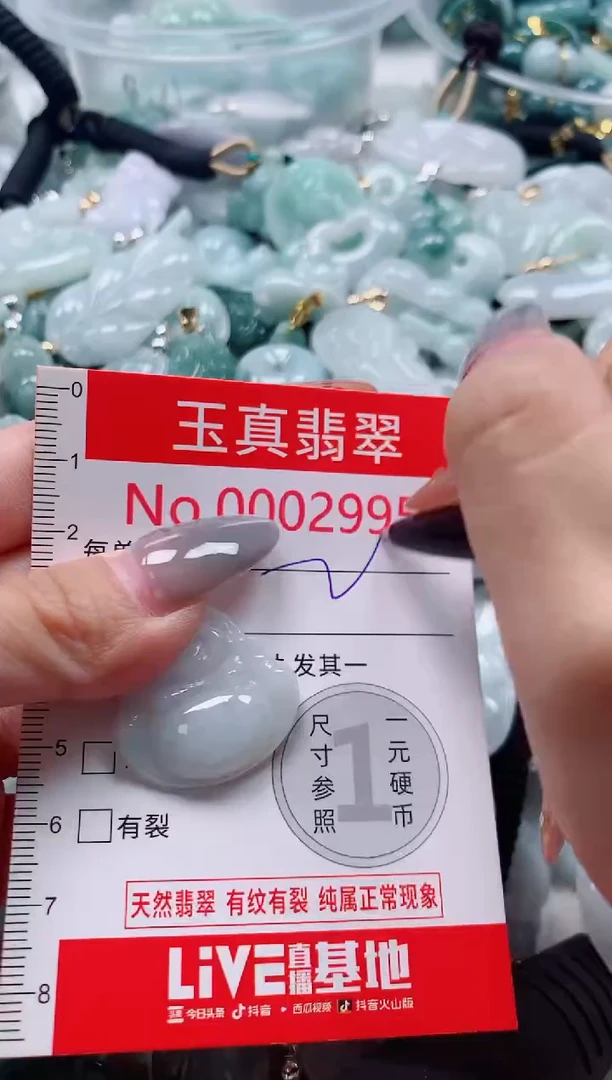 吊坠(不含链)未镶嵌翡翠2995