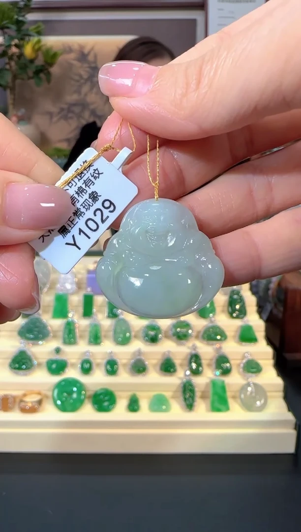 颈饰未镶嵌翡翠Y1029   佛公