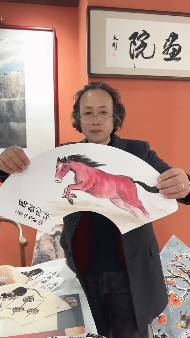 国画李火庆/国画/花鸟