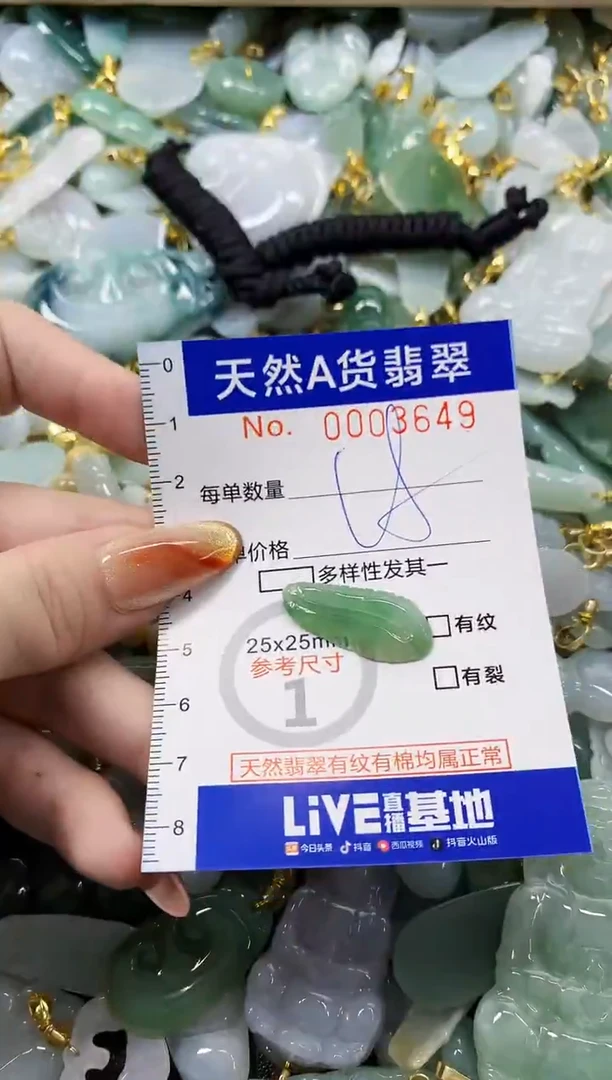 颈饰未镶嵌翡翠天然A货翡翠