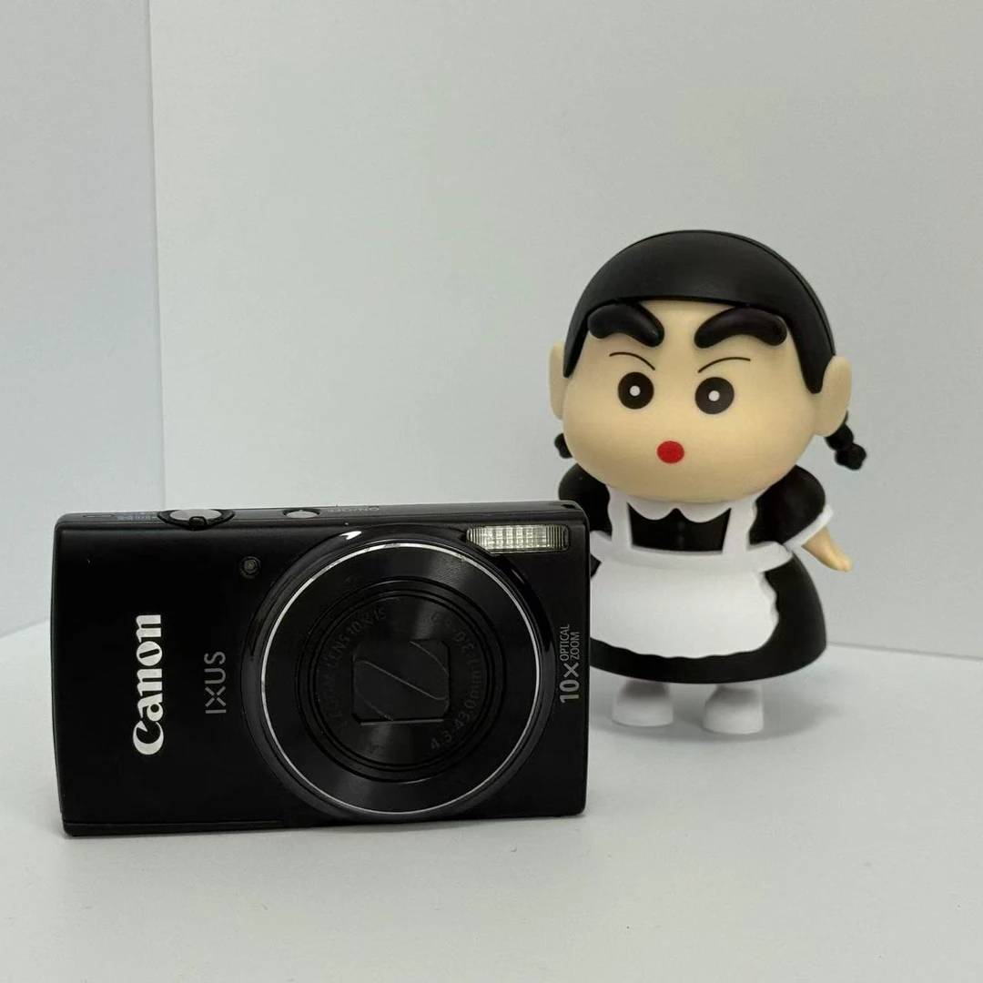 95新 Canon/佳能 IXUS155 黑色 2000万像素10倍光学变焦 出片清晰