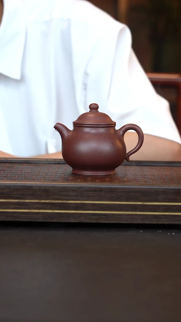 茶壶紫砂  高 潘   全砂底槽青   200cc