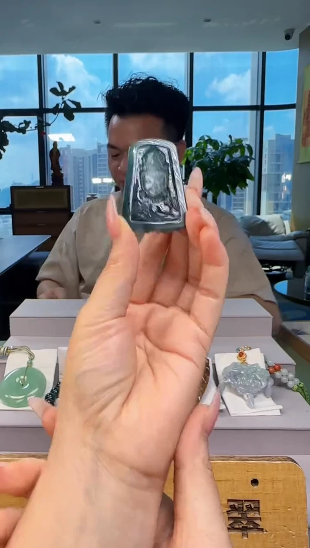 颈饰未镶嵌翡翠风*子YJ@@