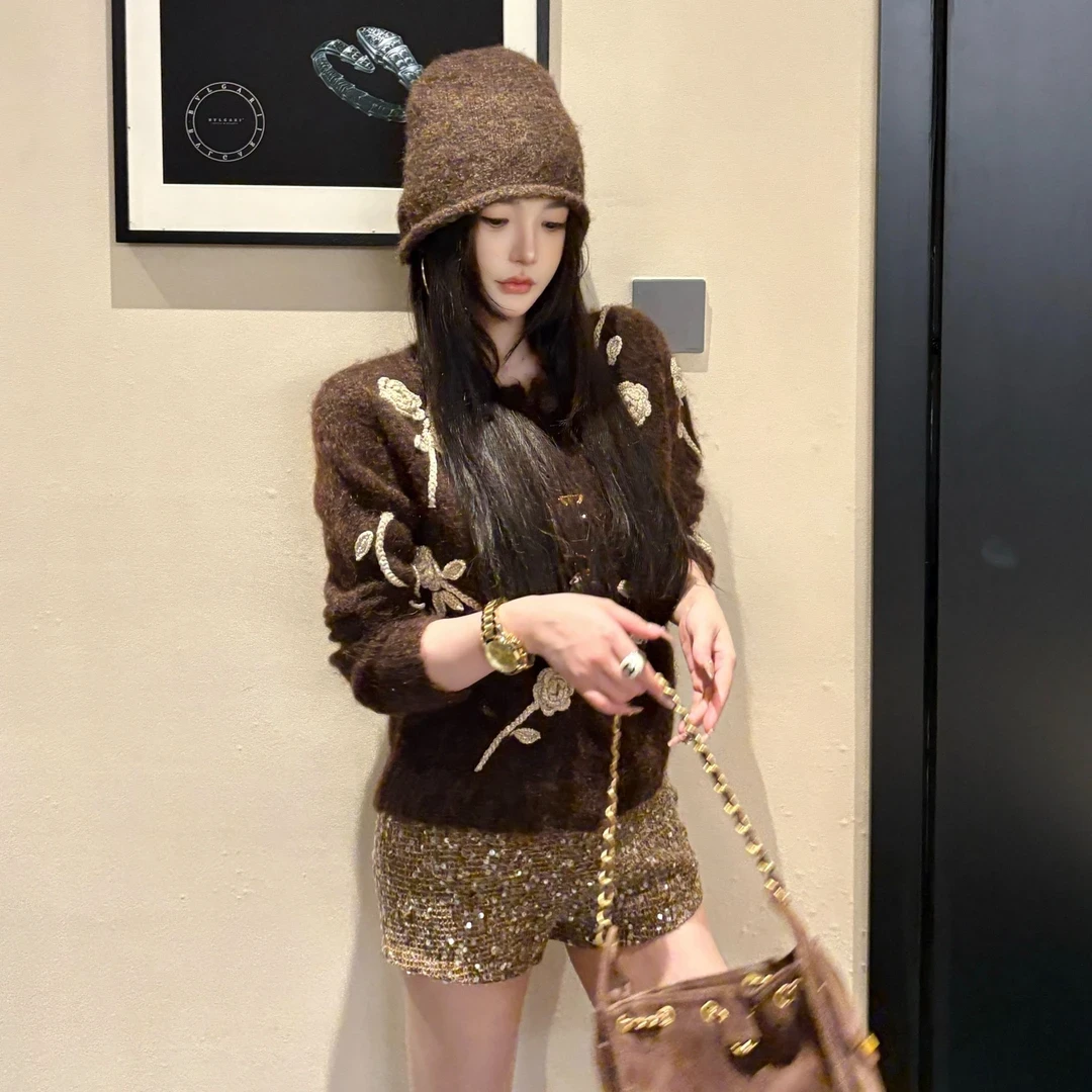 【痴情梦】高级感时尚浪漫风绣花外套