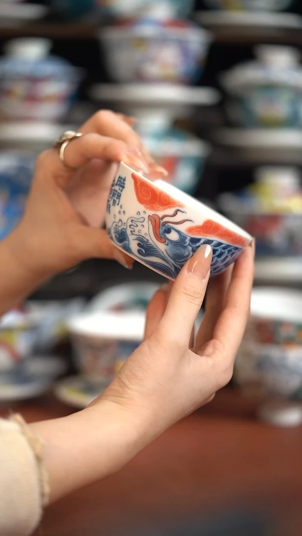瓷片昨明水缸杯（福利价格）