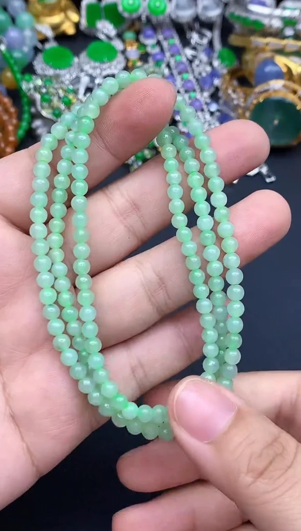 颈饰未镶嵌翡翠232-春日珠宝