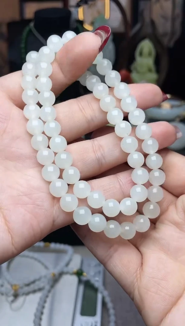 【闪购商品】和田玉颈饰未镶嵌项链b110