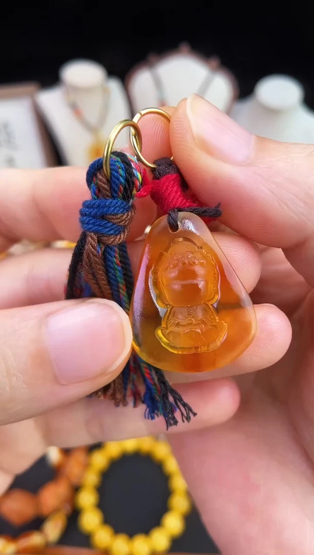 琥珀未镶嵌珠宝奇石柒月