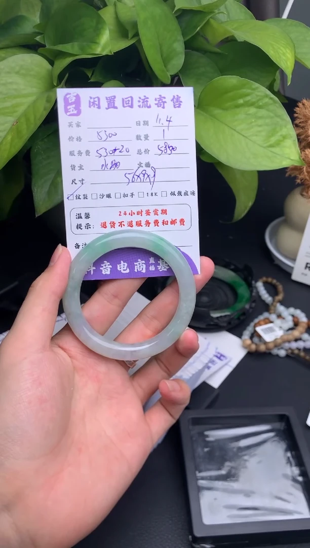 未镶嵌手镯翡翠手镯