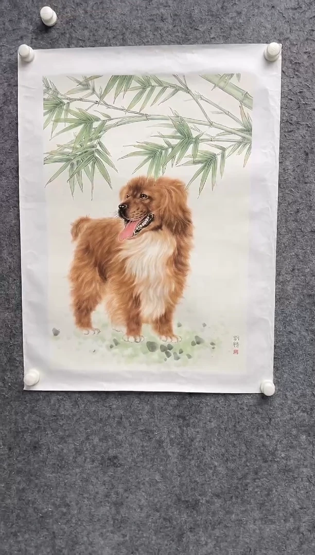 国画邹训精-3平尺-国画作品-GGyy