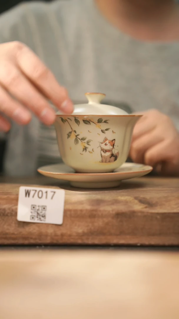 【经典福利】/ 盖碗@@W7017