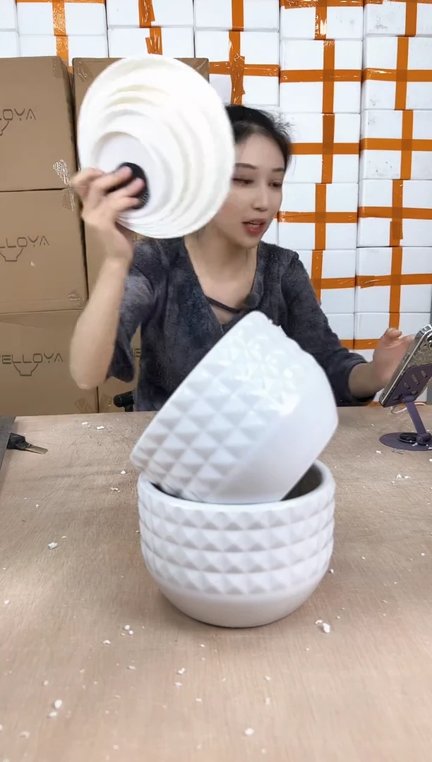 2拼盘菱形白色15x11