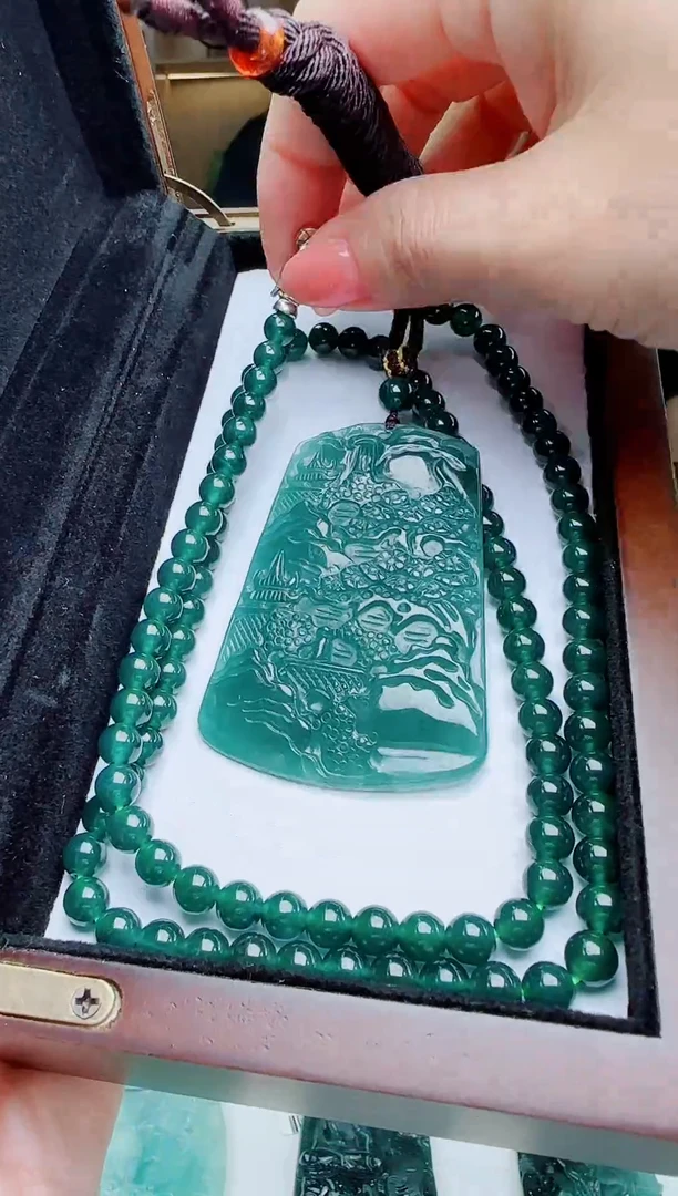 颈饰未镶嵌翡翠多样性发其一79258