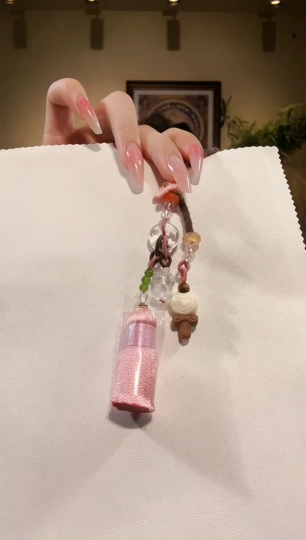 颈饰未镶嵌水晶挂件