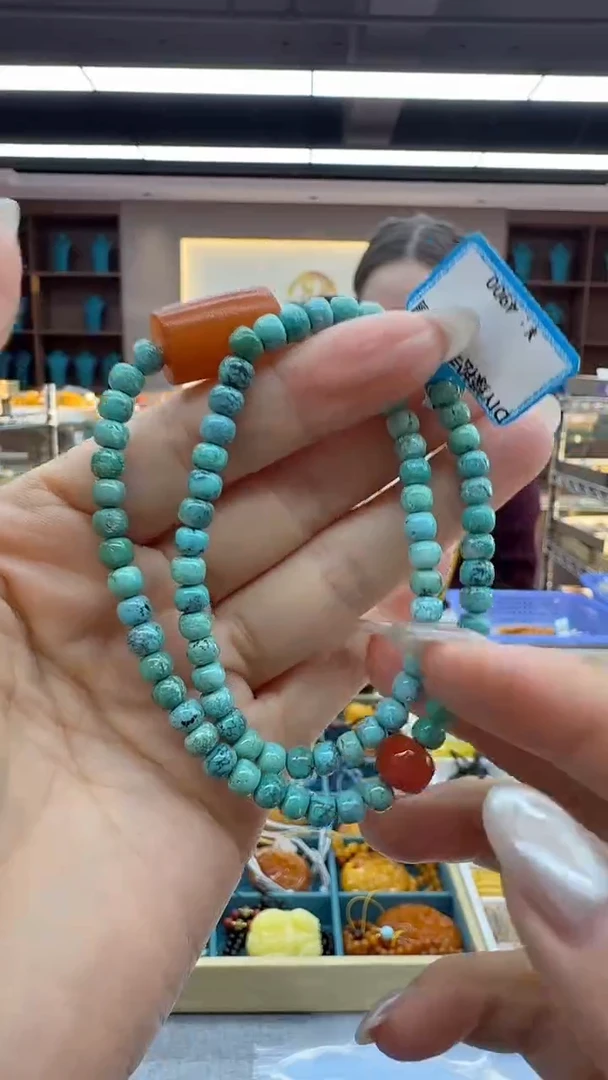 未镶嵌绿松石颈饰130秒拍号假一罚三