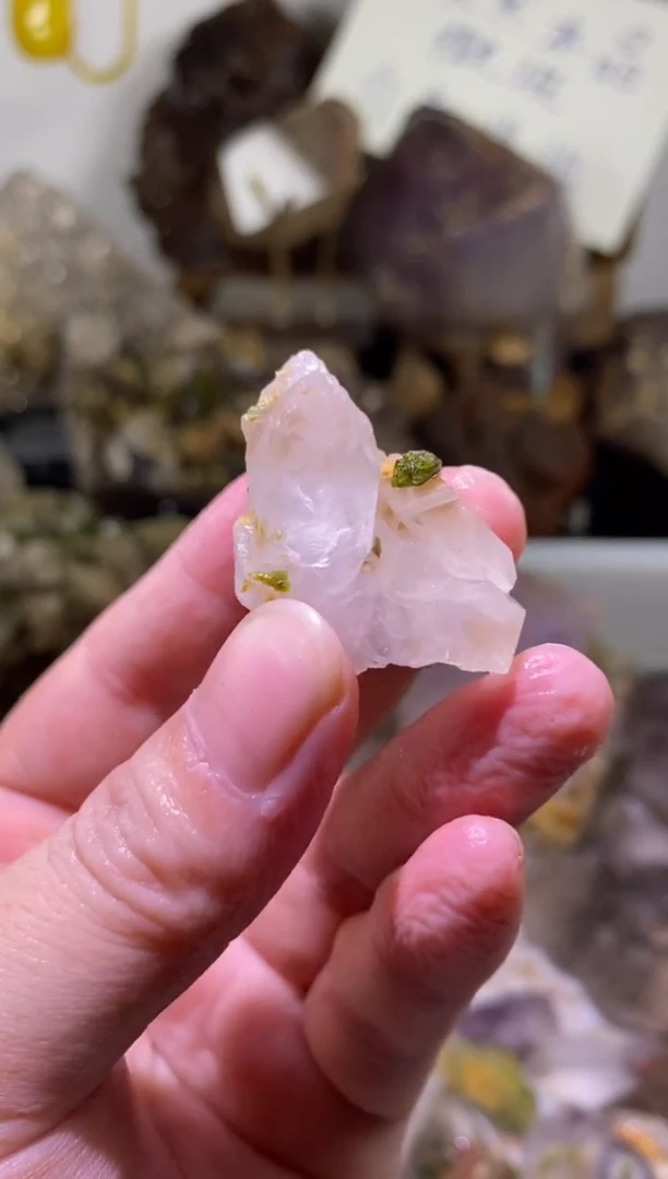 未镶嵌珠宝半成品水晶55号四川超七花园水晶