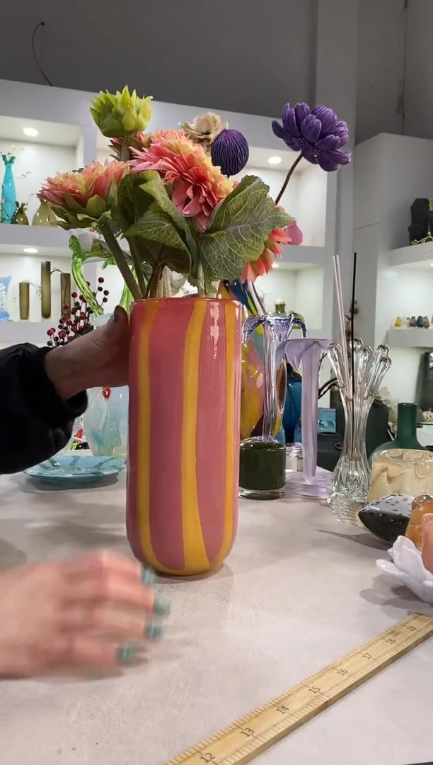 慕忆家手作琉璃花瓶