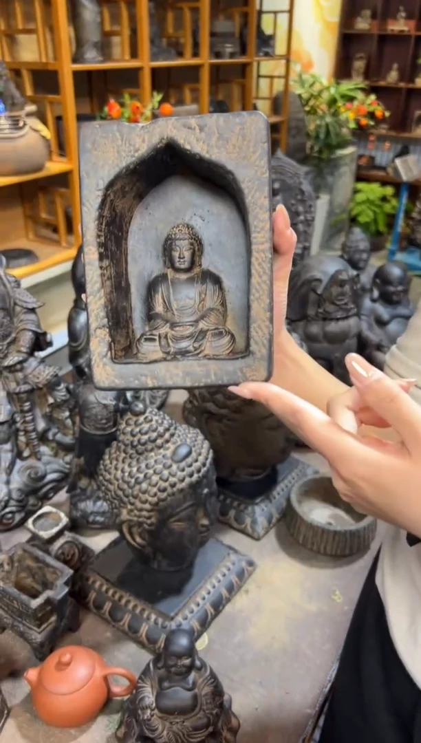 陶土【火山泥】佛龕