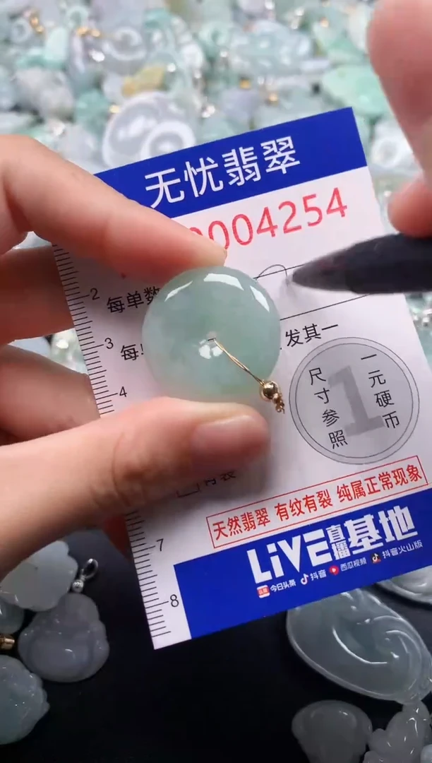 颈饰未镶嵌翡翠4254