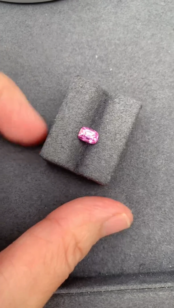 裸石彩色蓝宝石1ct粉蓝宝 BF