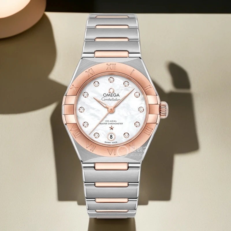 未使用 Omega/欧米茄 星座系列 公价89700 表径29 全新全套钻刻