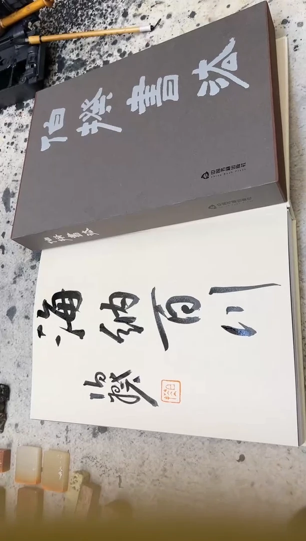 【闪购商品】书法伯揆亲签书法画册