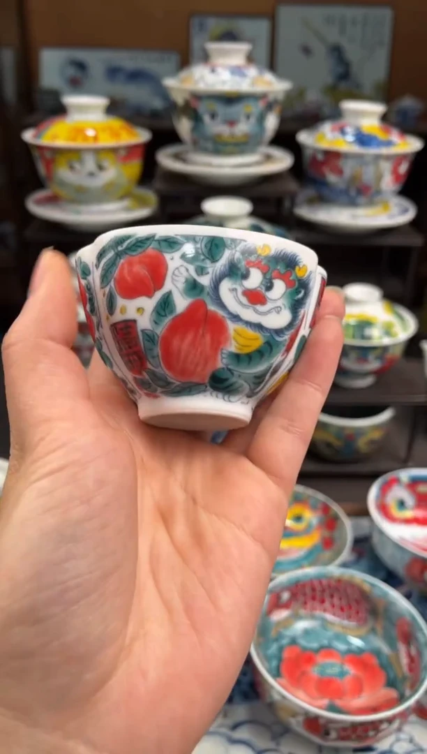 拙明院（微瑕价格）三方杯