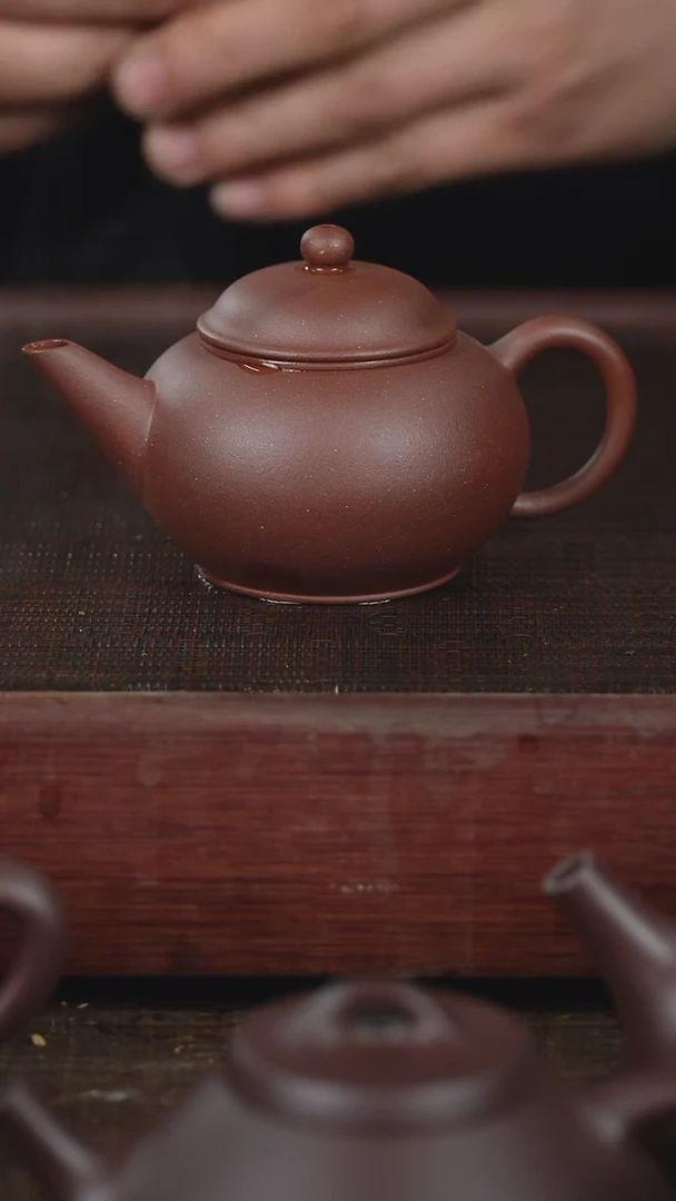 【闪购商品】紫砂茶壶微瑕120cc底槽清水平