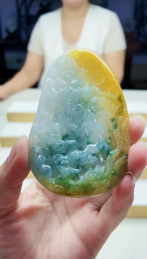 未镶嵌定制翡翠毛货09130297