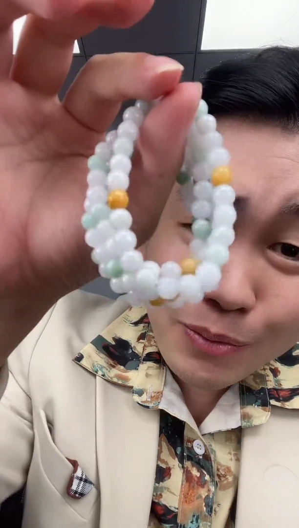 未镶嵌手串翡翠多宝手串多样性发其一ZL
