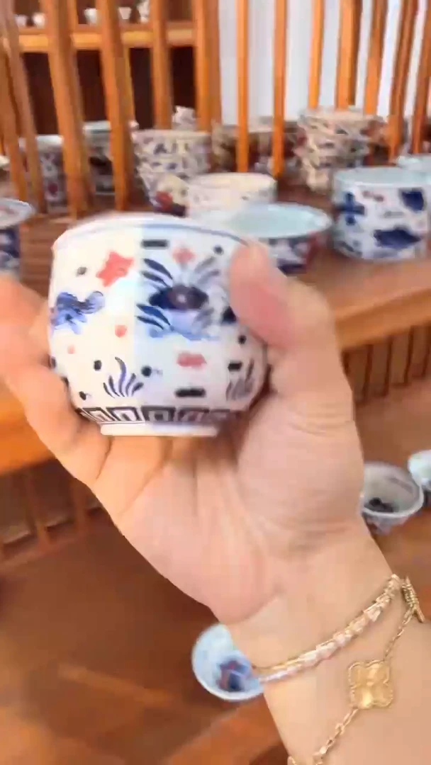 瓷片5973家庭瓷器日用摆件瑕疵