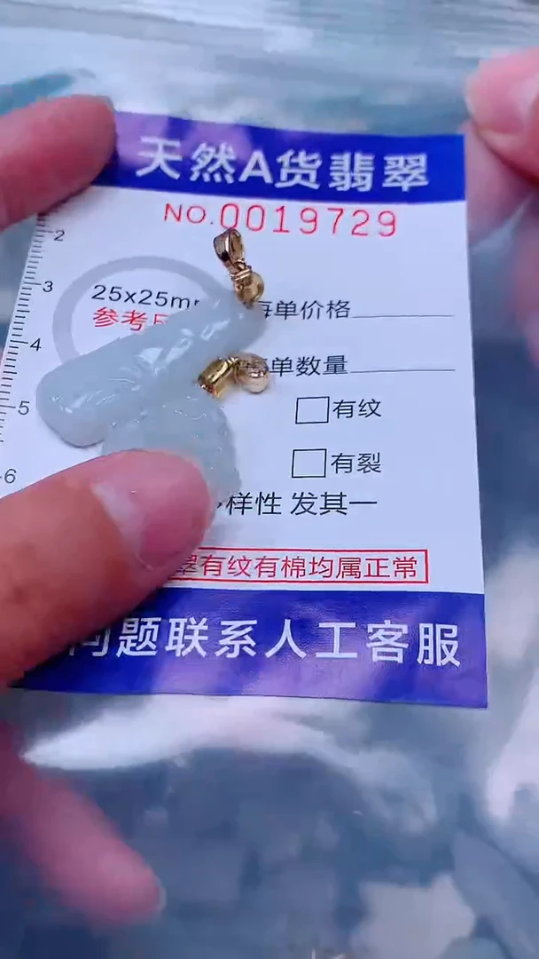 吊坠(不含链)未镶嵌翡翠1