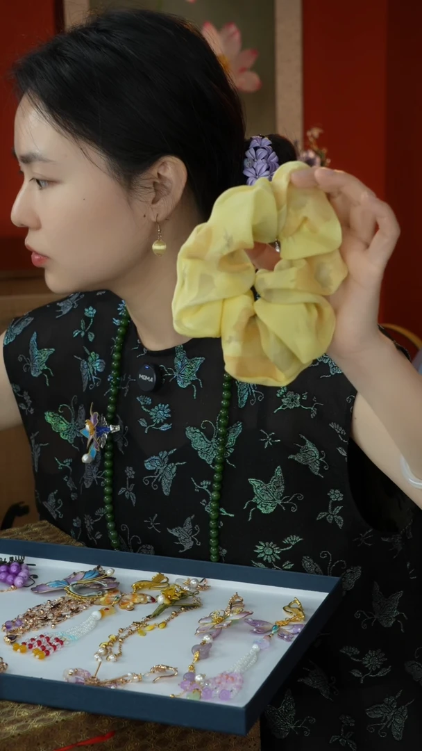 刺绣纯手工非遗国风饰品