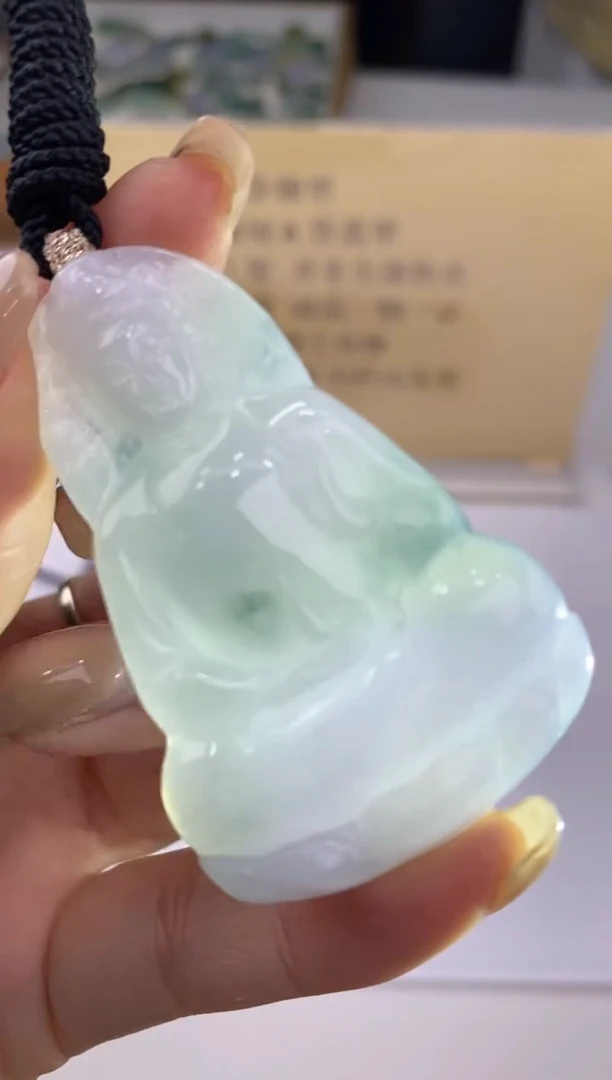 翡翠未镶嵌吊坠(不含链)37187