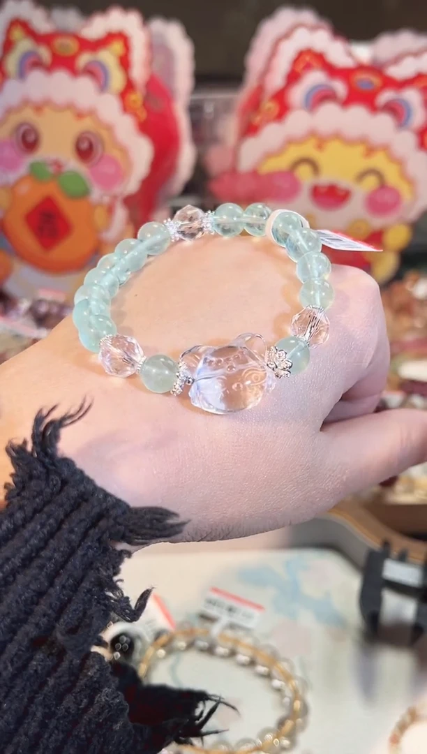 【闪购商品】萤石手链未镶嵌Q556手串