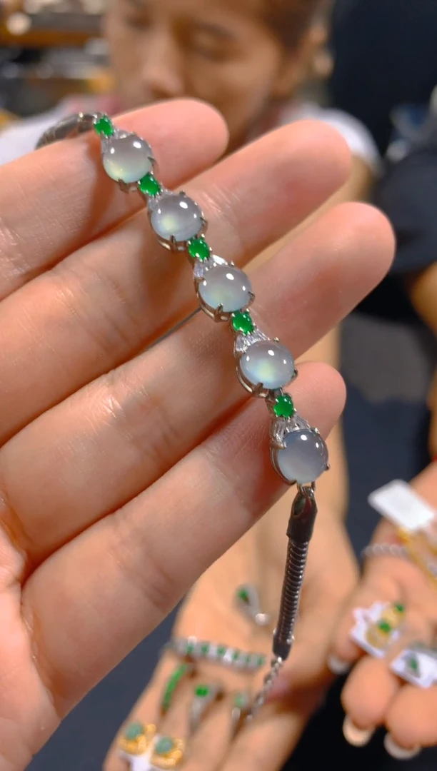 未镶嵌手链翡翠0583001517多样性发一