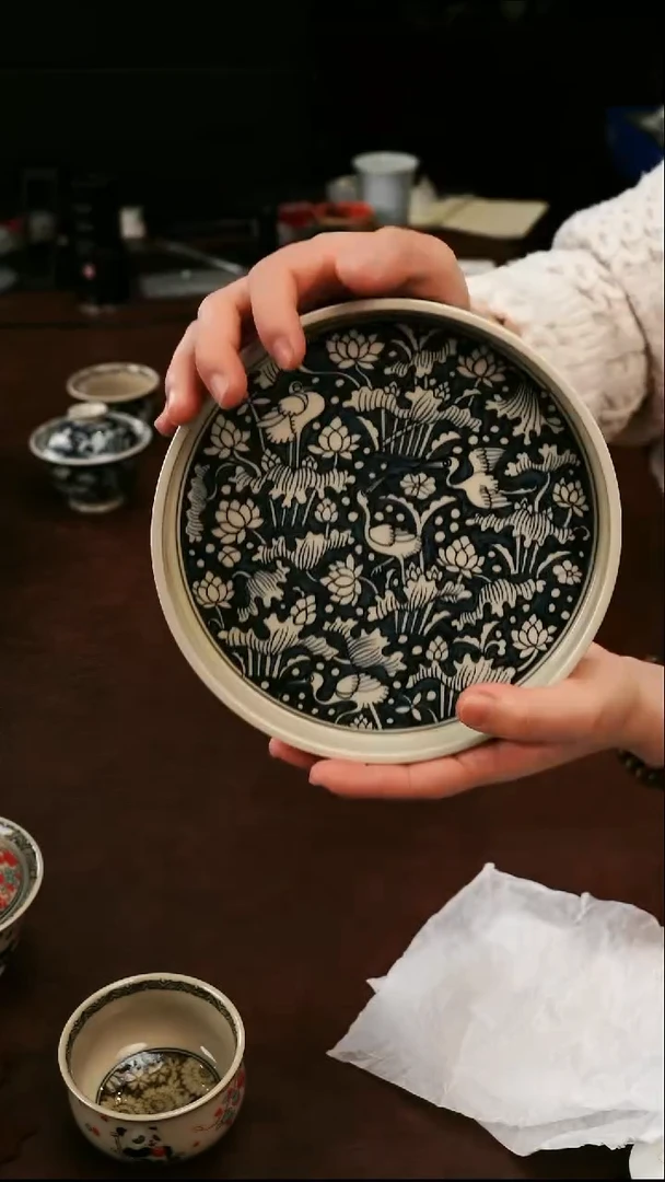 景德镇手工手绘茶具~