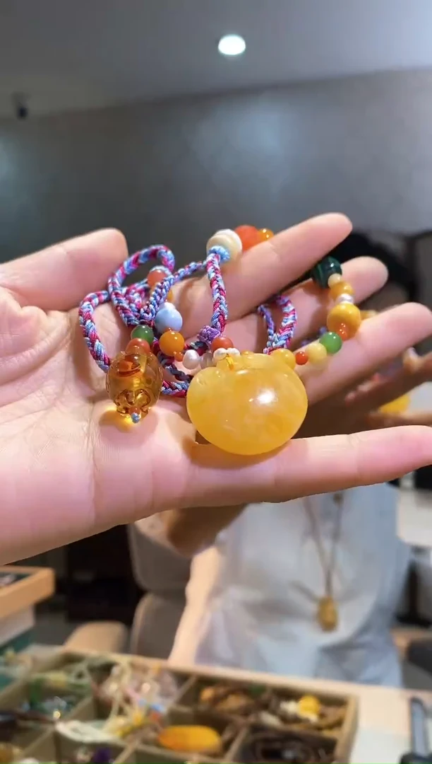 裸石琥珀未镶嵌天然琥珀蜜蜡首饰