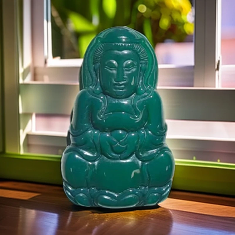 玛瑙  正装 观音 吊坠  带礼盒  540  C