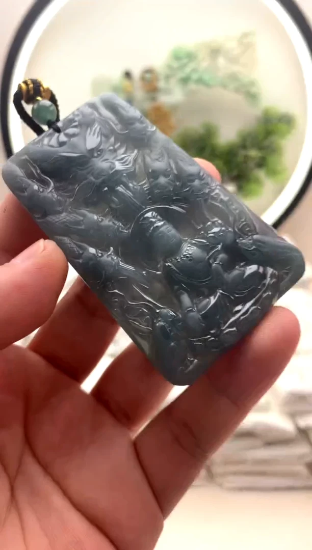 颈饰未镶嵌翡翠大势至