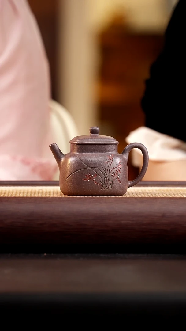 茶壶紫砂天青砂言心