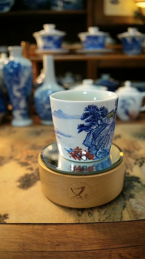 14景德镇手工手绘茶具