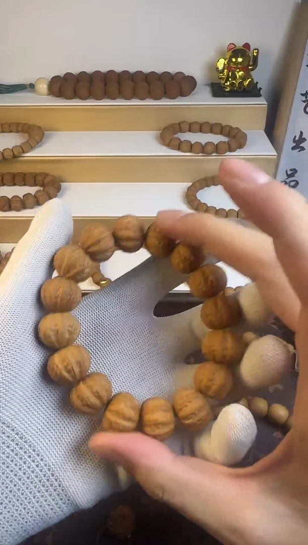 猴头核桃手串【郡艺出品】大京八棱