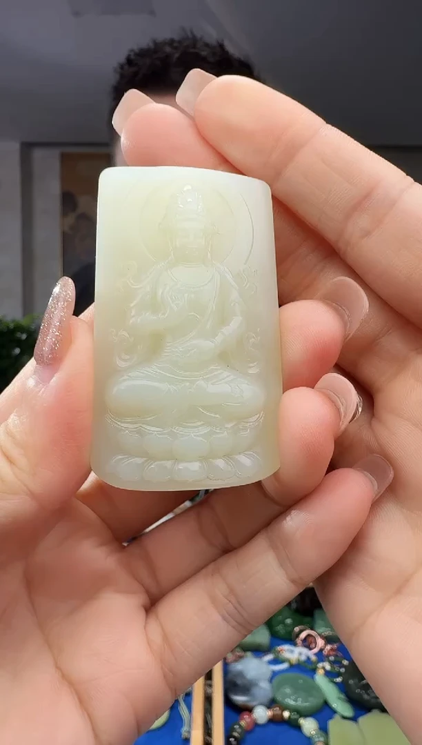 颈饰未镶嵌和田玉拍一发一多样性发货