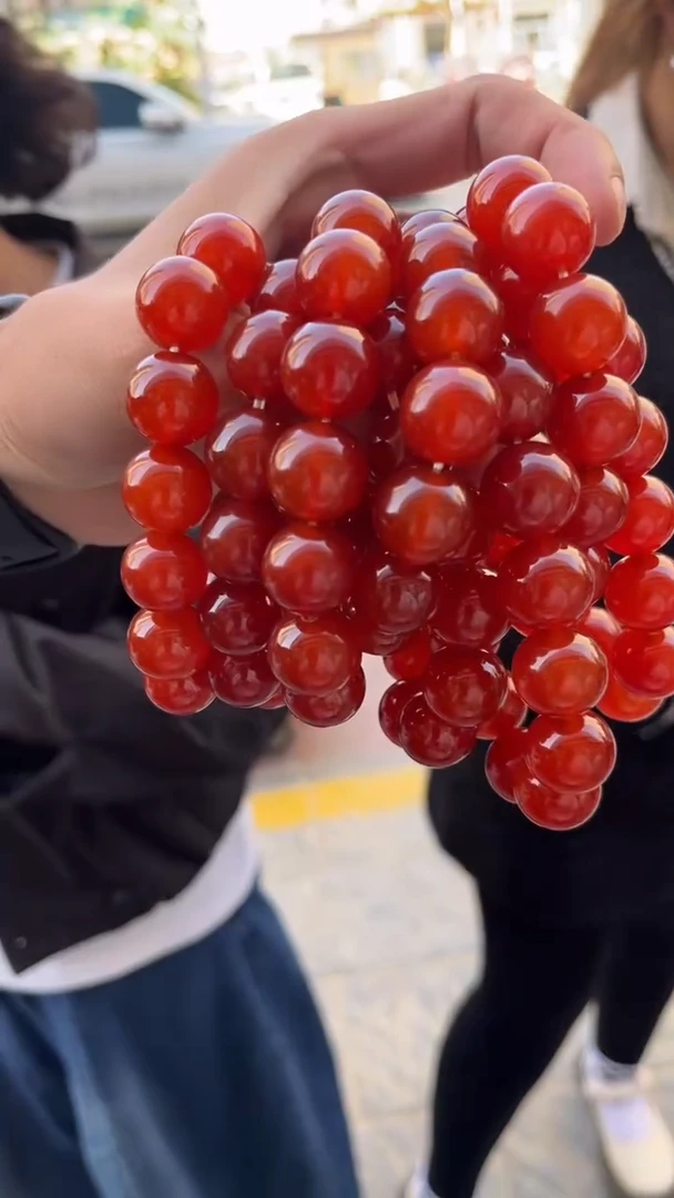 颈饰未镶嵌和田玉手串