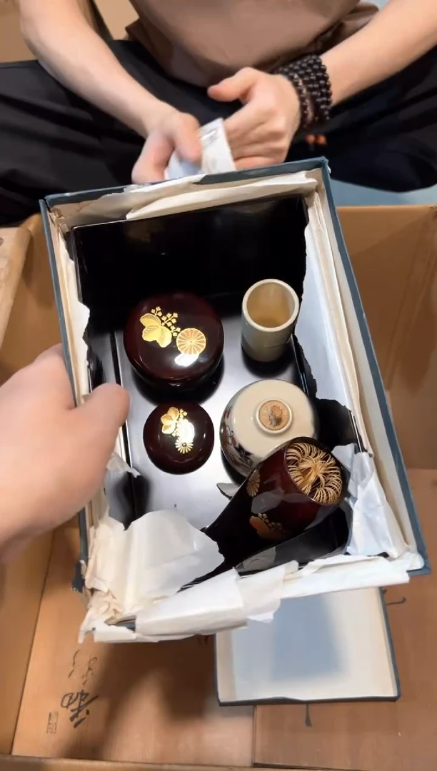 A2089中古瓷器 茶器周边/1套