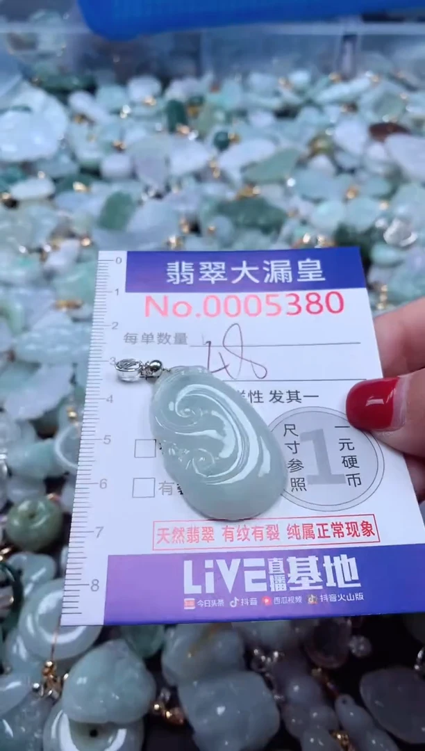 颈饰未镶嵌翡翠5380